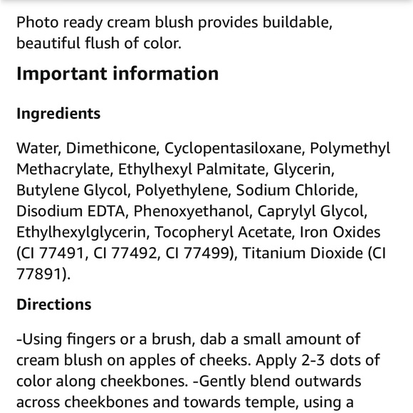 ✨♥️ Revlon Photo Ready Cream Blush ♥️✨ Coral Reef ♥️ - Picture 8 of 9